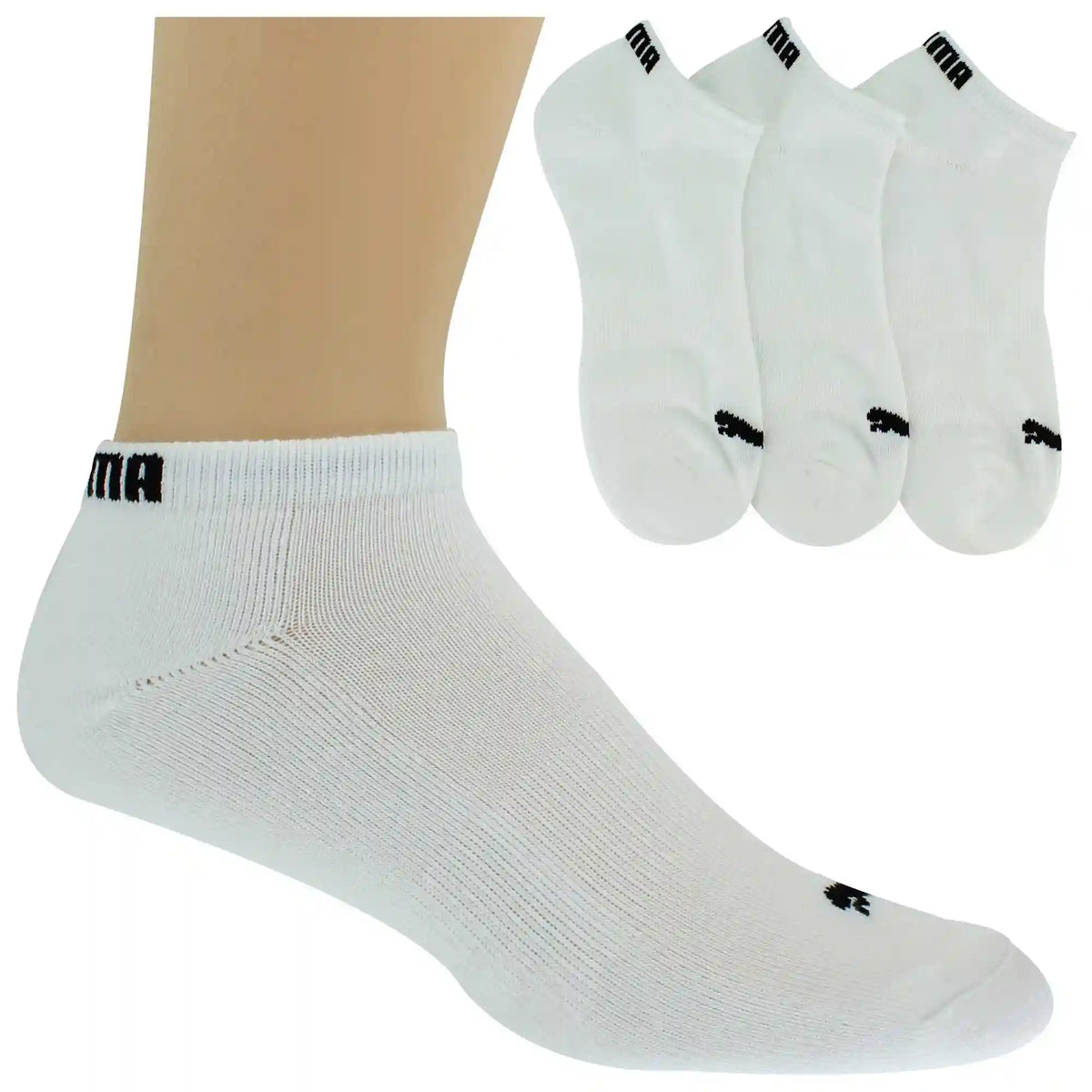 Men's PUMA COOLMAX Low-Cut 3-Pair Pack