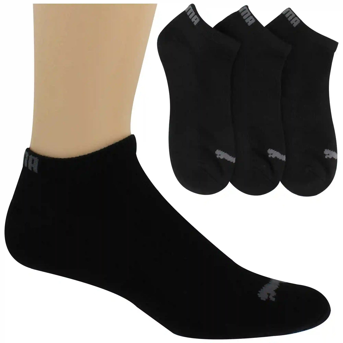 Men's PUMA COOLMAX Low-Cut 3-Pair Pack