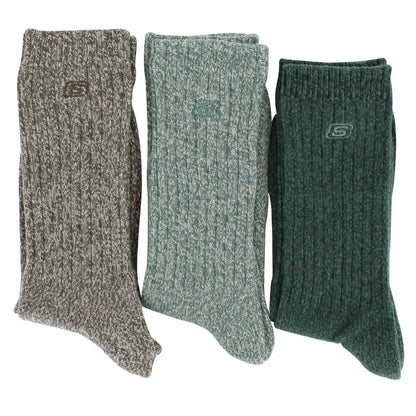 Men's Skechers Boot Crew 3-Pair Pack