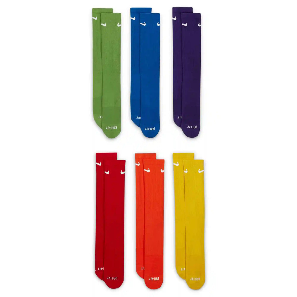 Men's Nike Everyday Plus Crew 6-Pair Pack