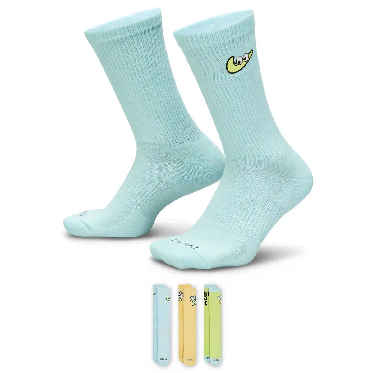 Men's Nike Swooshy Cushioned Crew 3 Pairs