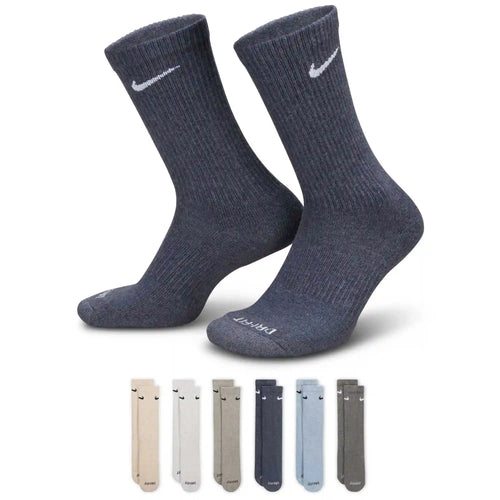 Men's Nike Everyday Cushioned Crew 6-Pair Pack