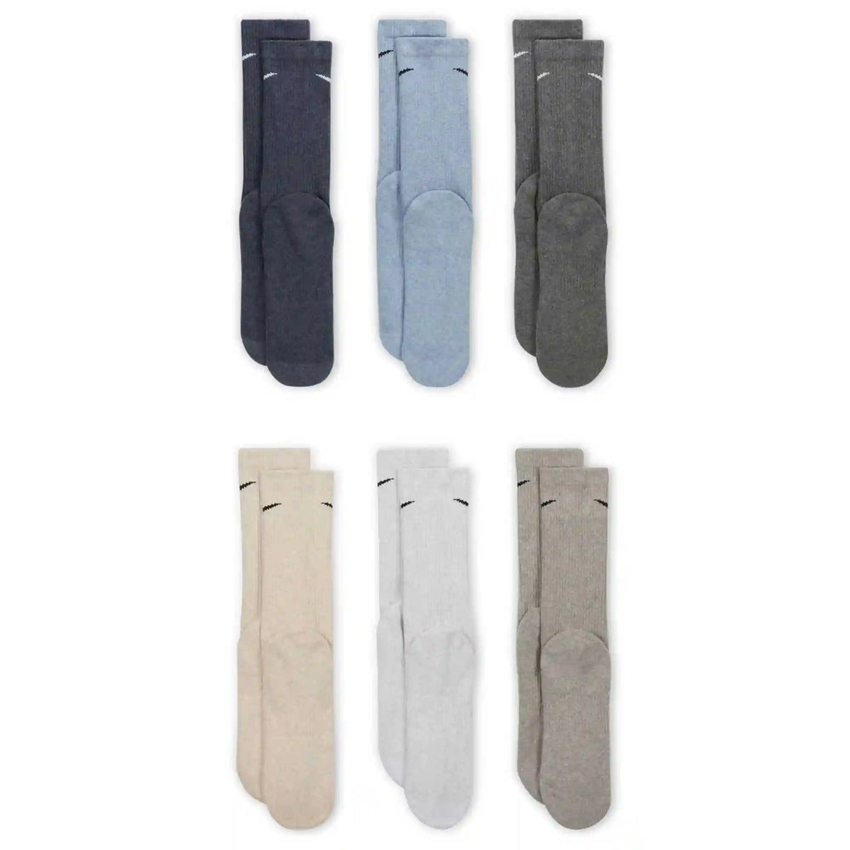 Men's Nike Everyday Cushioned Crew 6-Pair Pack