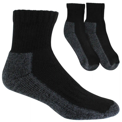 Men's Wolverine Steel-Toe Work Quarter 2-Pair Pack