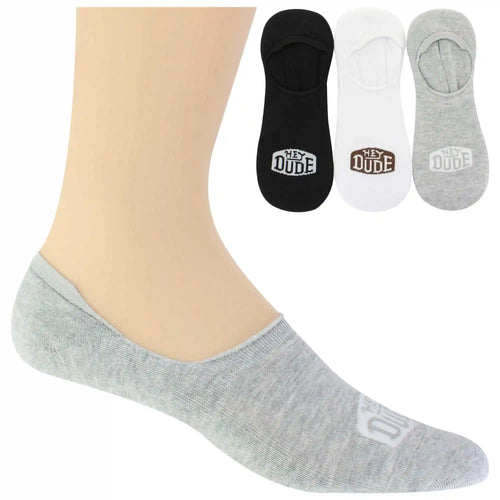 Men's HEYDUDE No-Show 3-Pair Pack