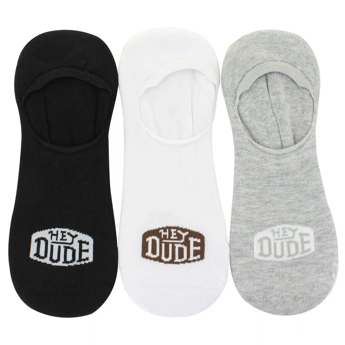 Men's HEYDUDE No-Show 3-Pair Pack