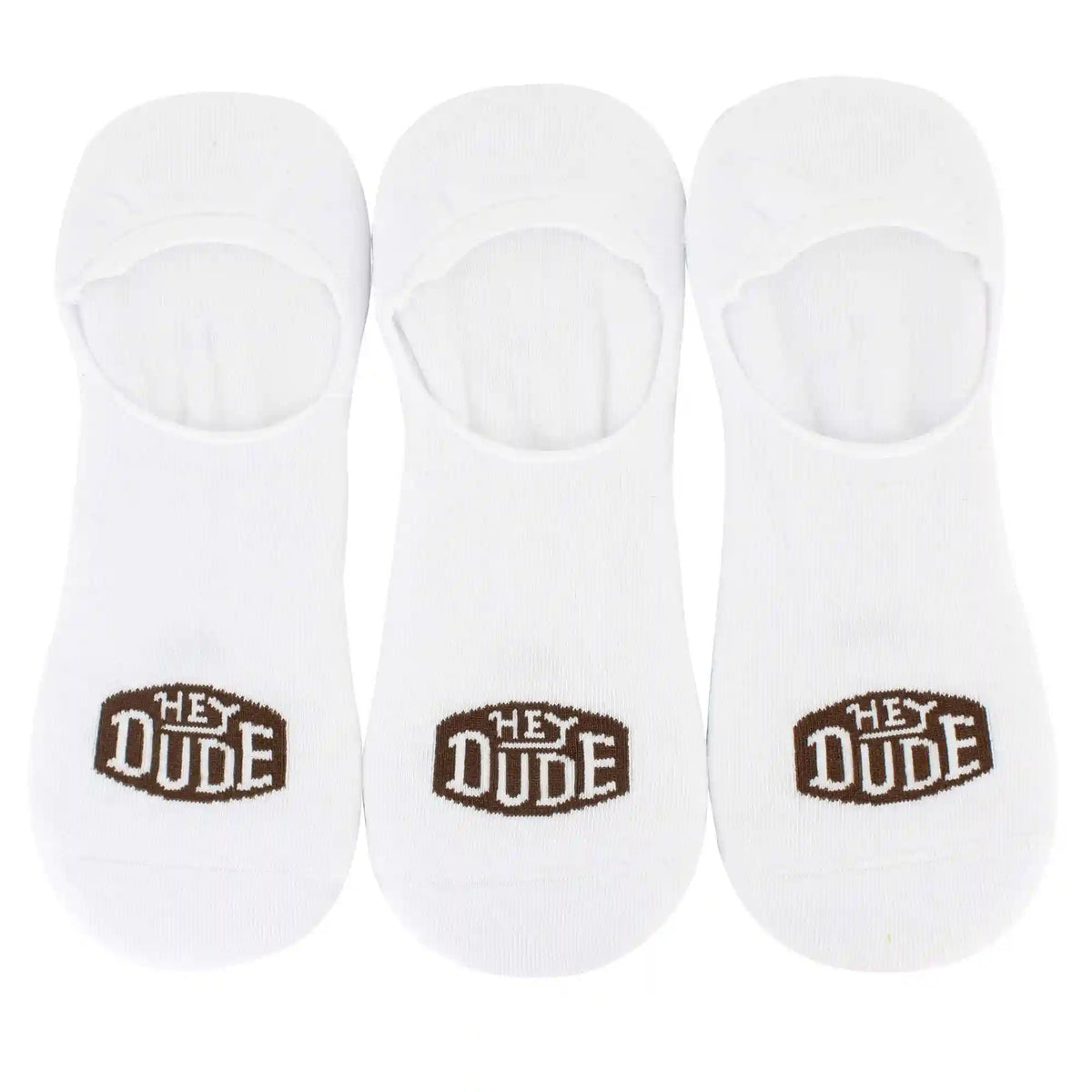 Men's HEYDUDE No-Show 3-Pair Pack