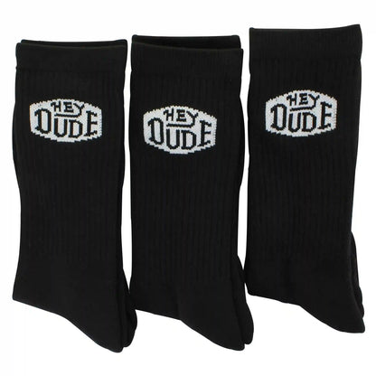 Men's HEYDUDE Crew 3-Pair Pack