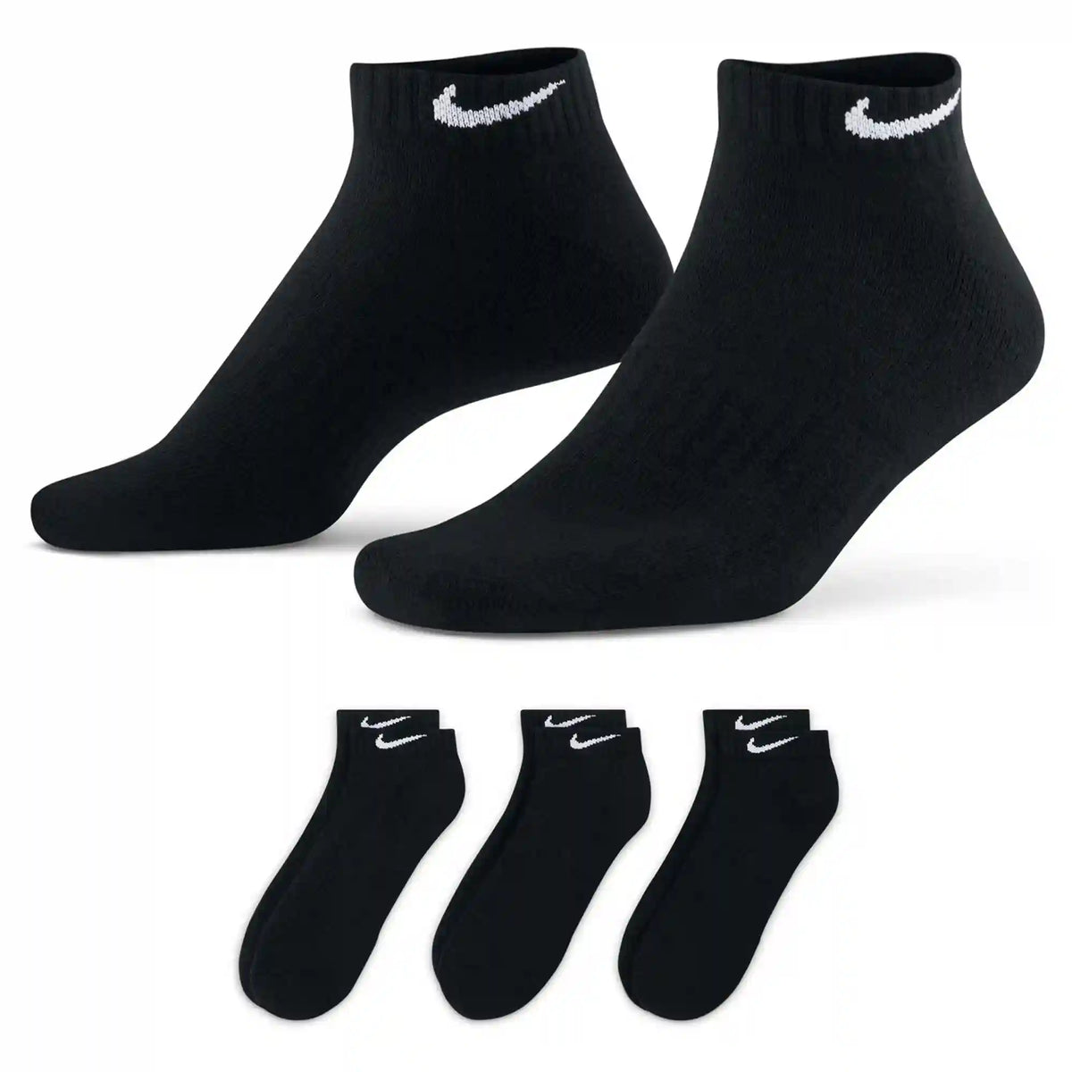 Men's Nike Everyday Cushioned Low 3-Pair Pack