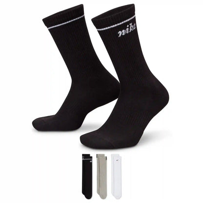 Men's Nike Everyday Cushioned Crew 3-Pair Pack
