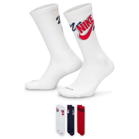 Men's Nike Everyday Plus Crew Socks 3-Pair Pack