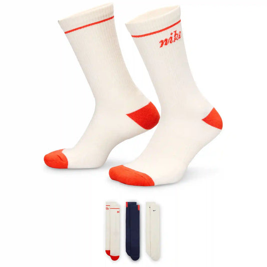 Men's Nike Everyday Cushioned Crew 3-Pair Pack