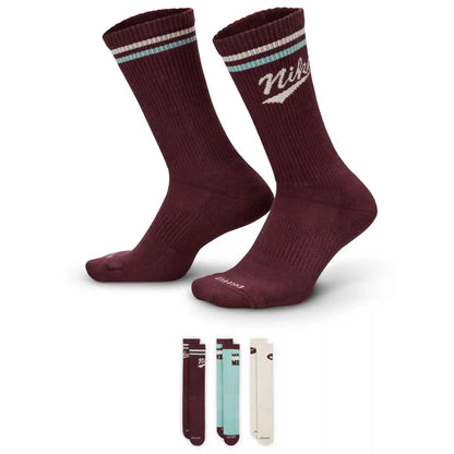 Men's Nike Everyday Cushioned Crew 3-Pair Pack