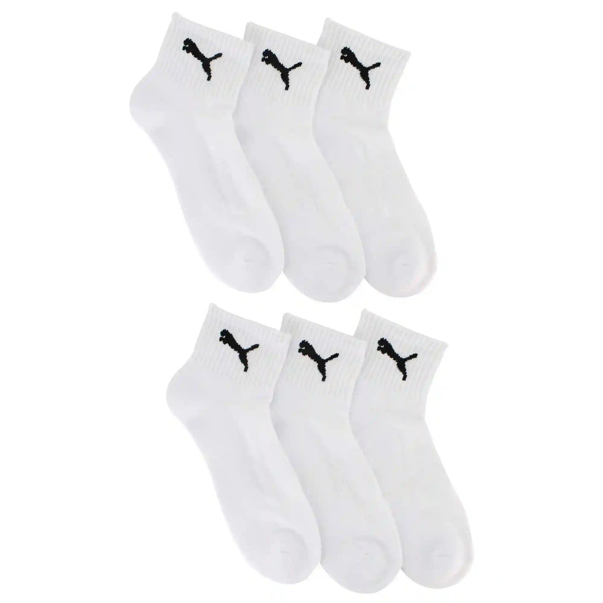 Men's PUMA Cushioned Quarter Crew 6-Pair Pack
