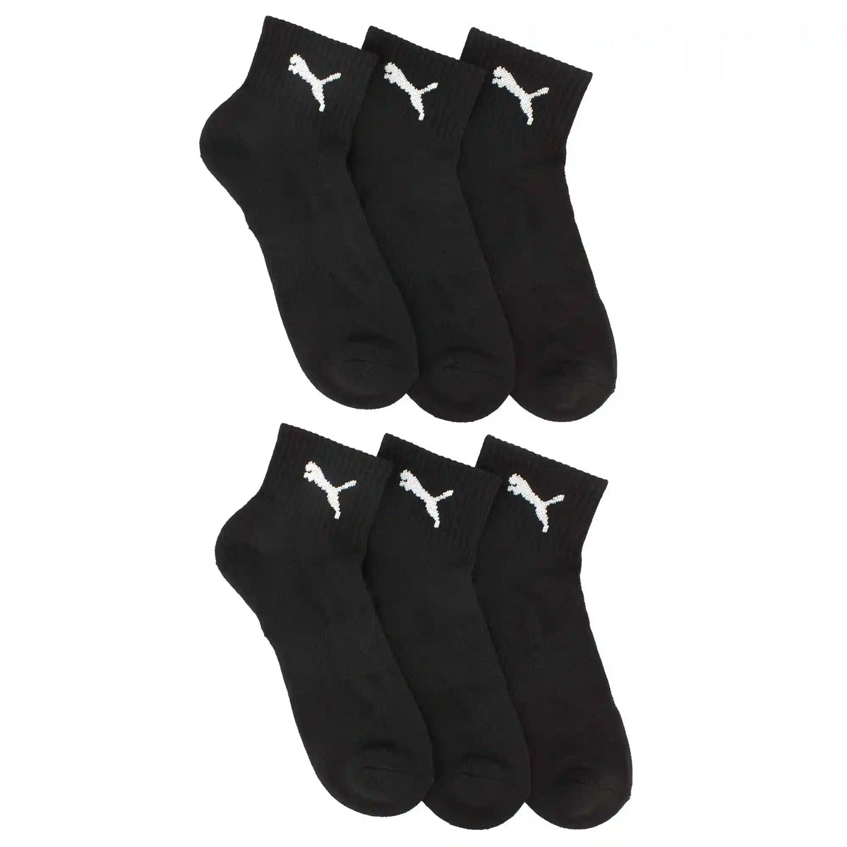 Men's PUMA Cushioned Quarter Crew 6-Pair Pack
