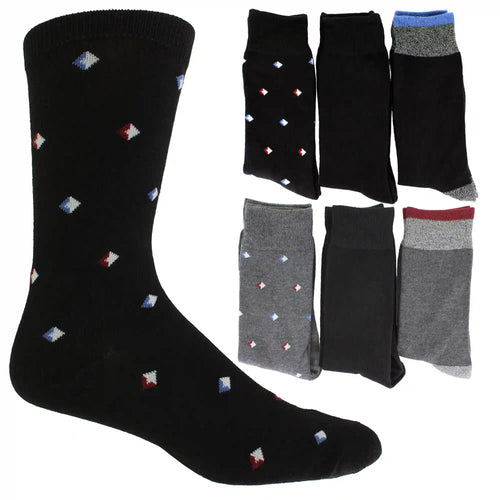 Men's BRUNO MAGLI Crew 6-Pair Pack