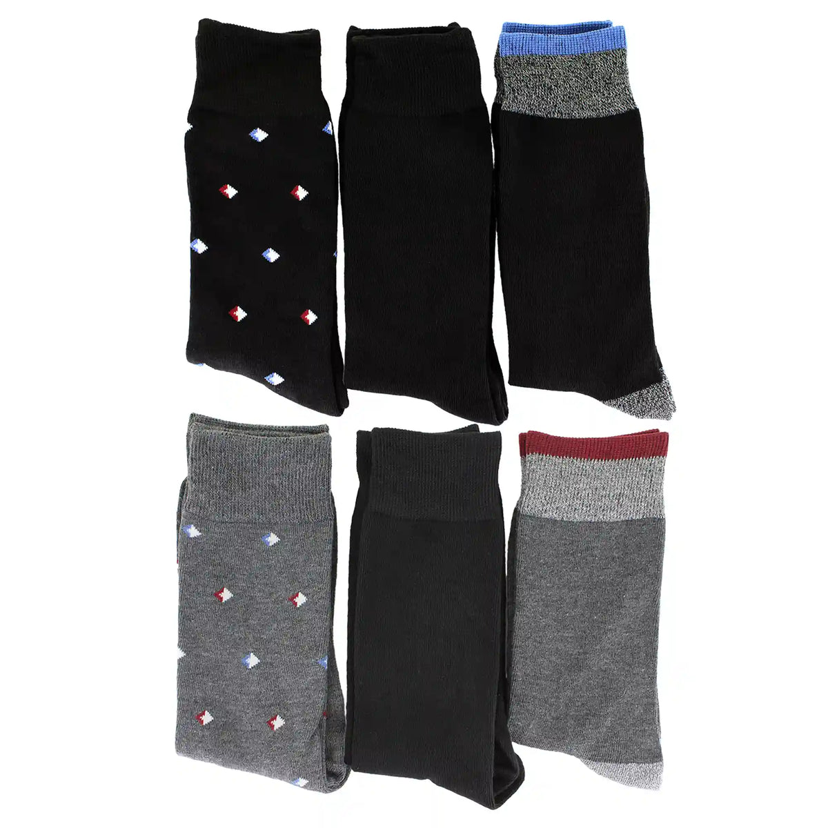 Men's BRUNO MAGLI Crew 6-Pair Pack