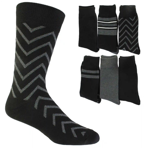 Men's Bruno Magli Dress Crew 6-Pair Pack