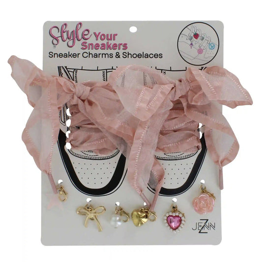 Sheer-Themed Sneaker Charms & Shoelaces