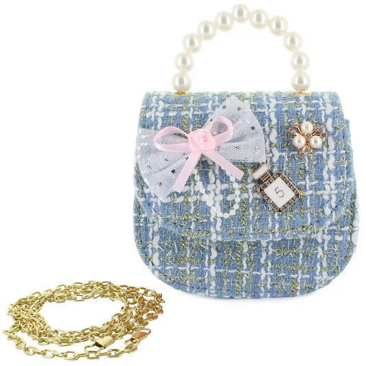 Willow & Ruby Tweed With Bow Mini Bag