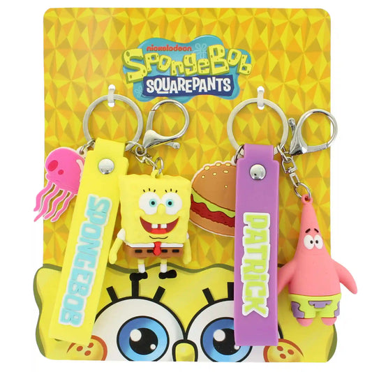 SpongeBob SquarePantsKeychain Bag Clip 2-Pack