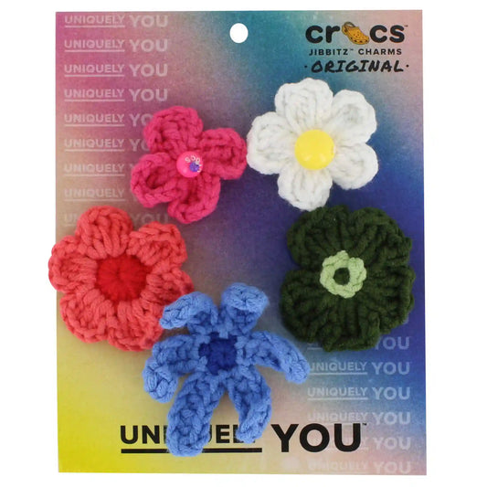Crocs Jibbitz Crochet Floral Mix 5-Pack