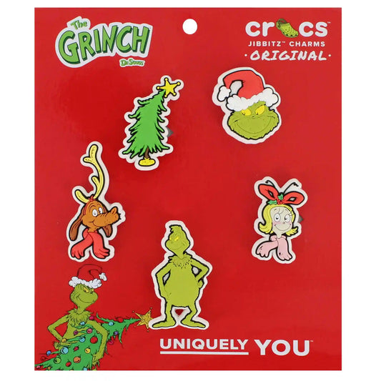 Crocs Jibbitz The Grinch 5-Pack