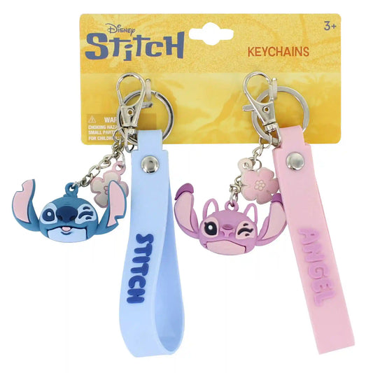 Disney Stitch Keychain Bag Clip 2-Pack