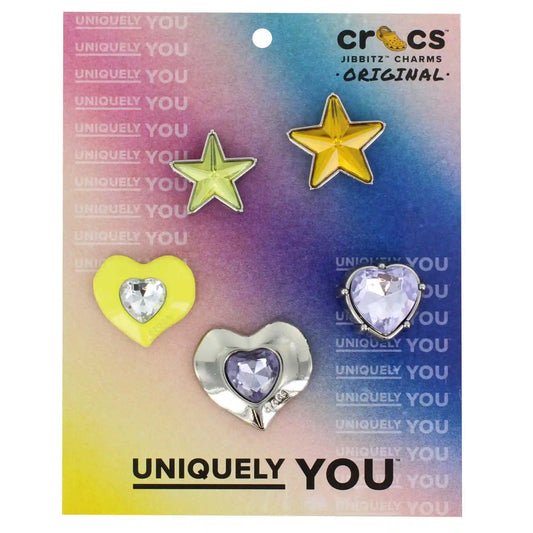 Crocs Jibbitz Meta Stars And Hearts 5-Pack