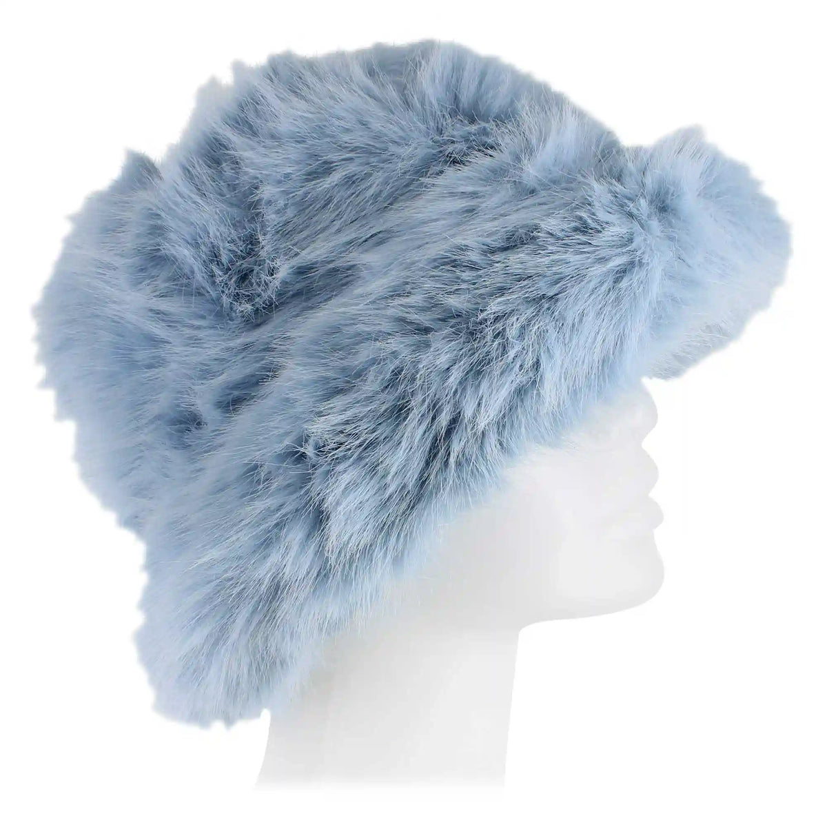 Women's Couture Gems Faux-Fur Bucket Hat