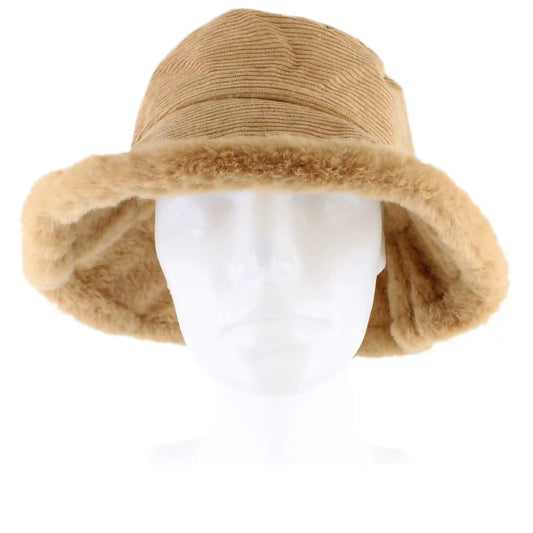 Couture Gems Corduroy Bucket Hat