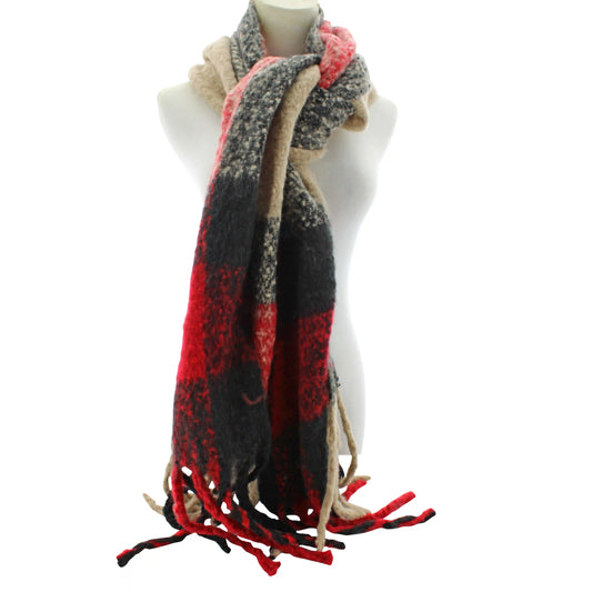Couture Gems Olblong Plaid Scarf