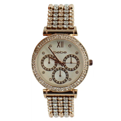 bebe Faux-Diamond Watch