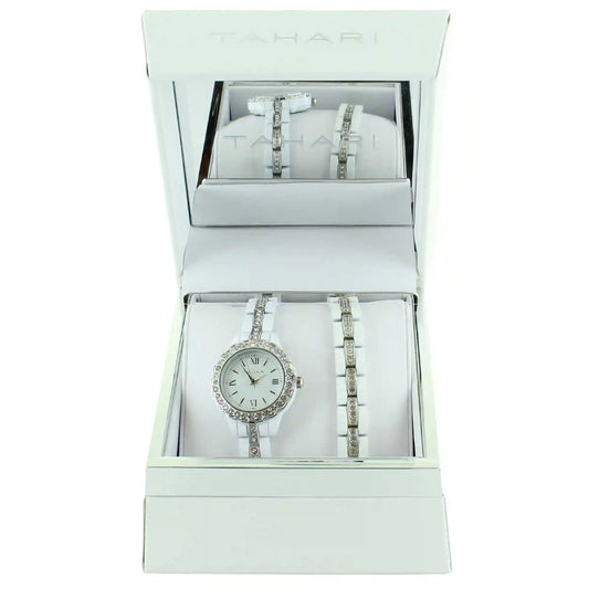 Tahari Watch And Bracelet Set