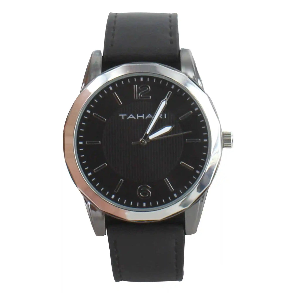 Tahari Watch With Simulated-Leather Band