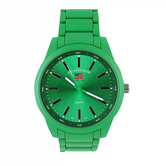 U.S. Polo Association Monochromatic Metal Watch