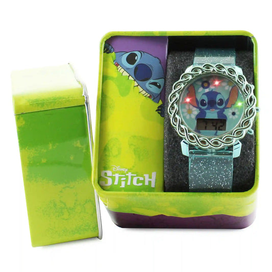 Disney Stitch Digital Watch With Flashing Lights
