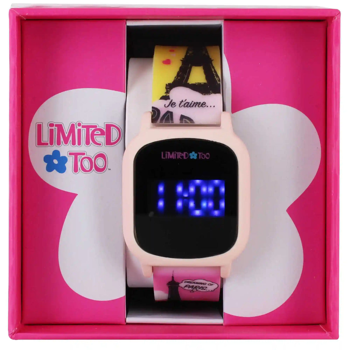 Limited Too Paris-Themed Digital Watch