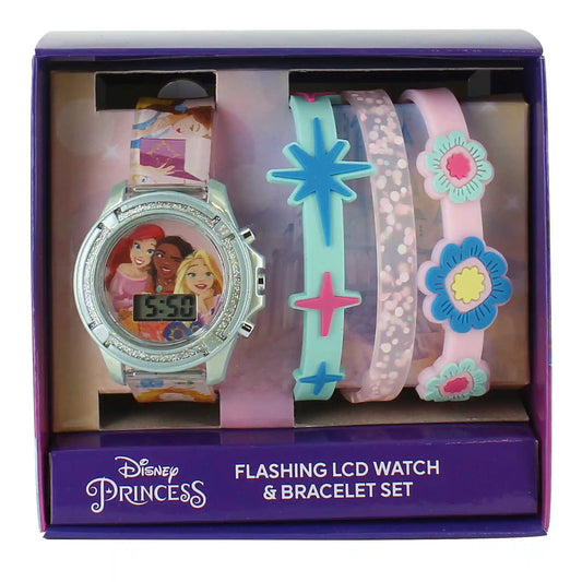 Disney Princess Flashing Watch And Bracelets