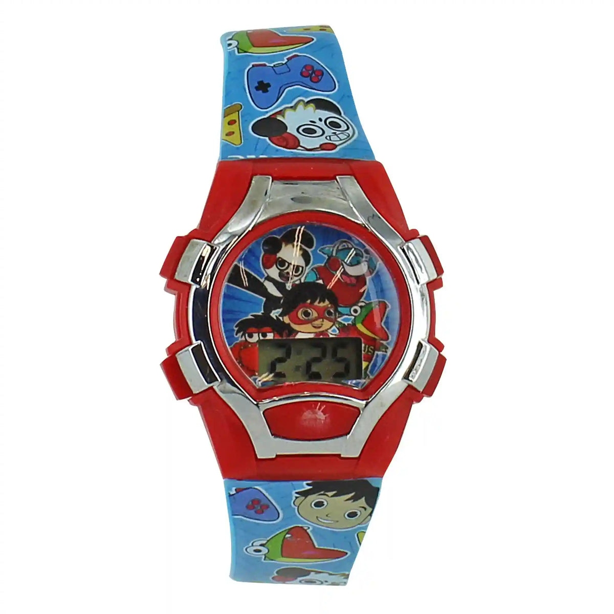Ryan's World Flashing LCD Watch And Flashlight Set