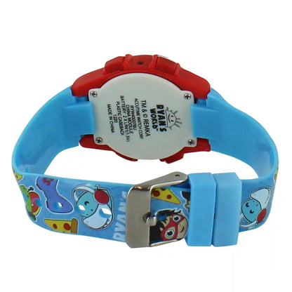 Ryan's World Flashing LCD Watch And Flashlight Set