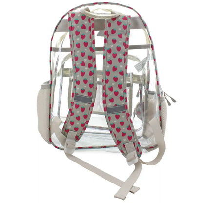 Summit Ridge Strawberry Clear Backpack Set