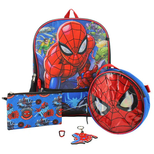 Spider-Man 5-Piece Backpack Set