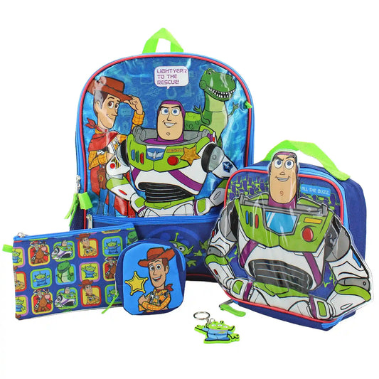 Disney Pixar Toy Story 5 5-Piece Backpack Set
