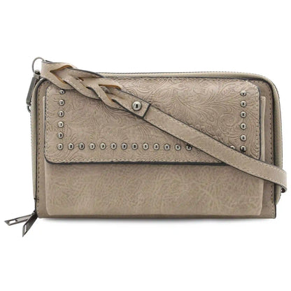 Sam & Hadley Embossed Wallet-On-A-String