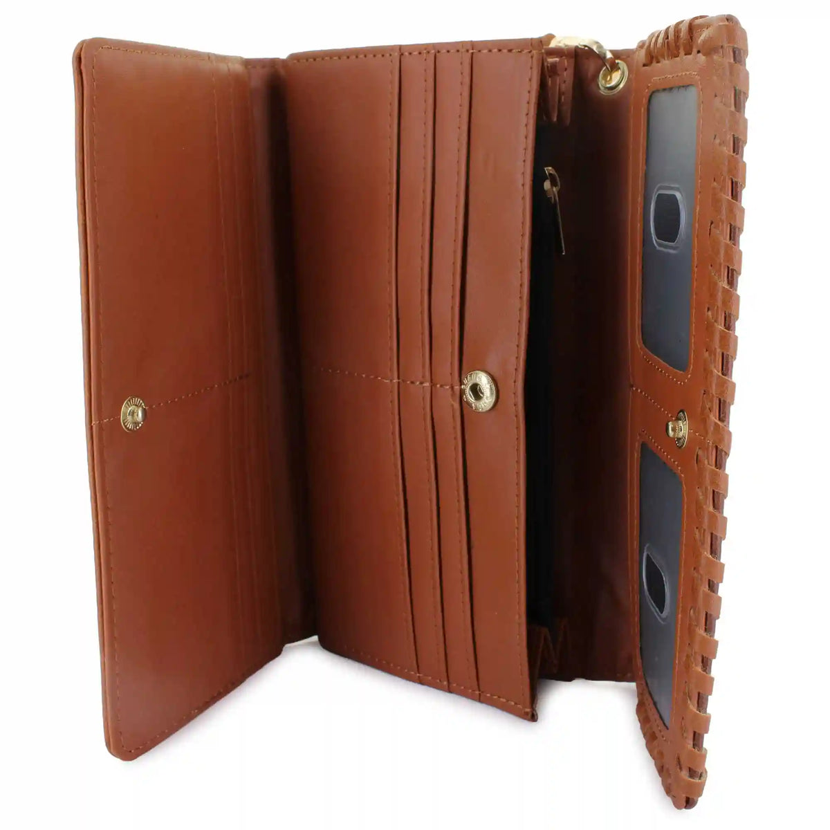 Sam & Hadley Whipstitch Wallet/Wristlet