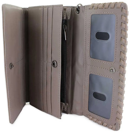Sam & Hadley Whipstitch Wallet/Wristlet